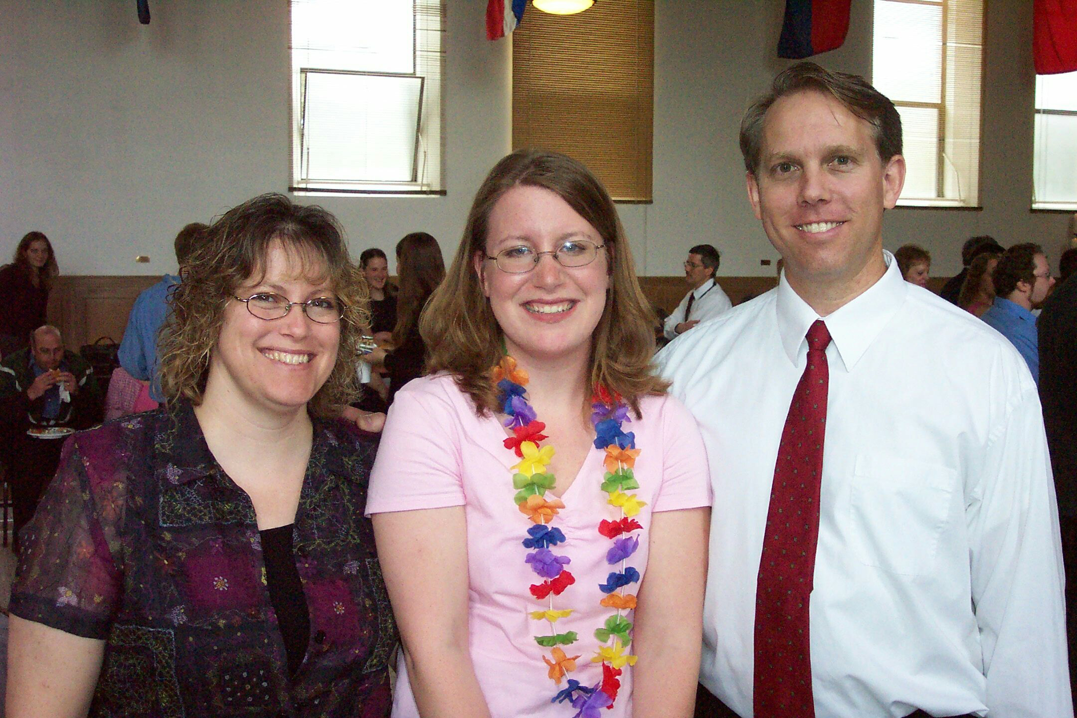 Becky with Steve and Patti Schempf